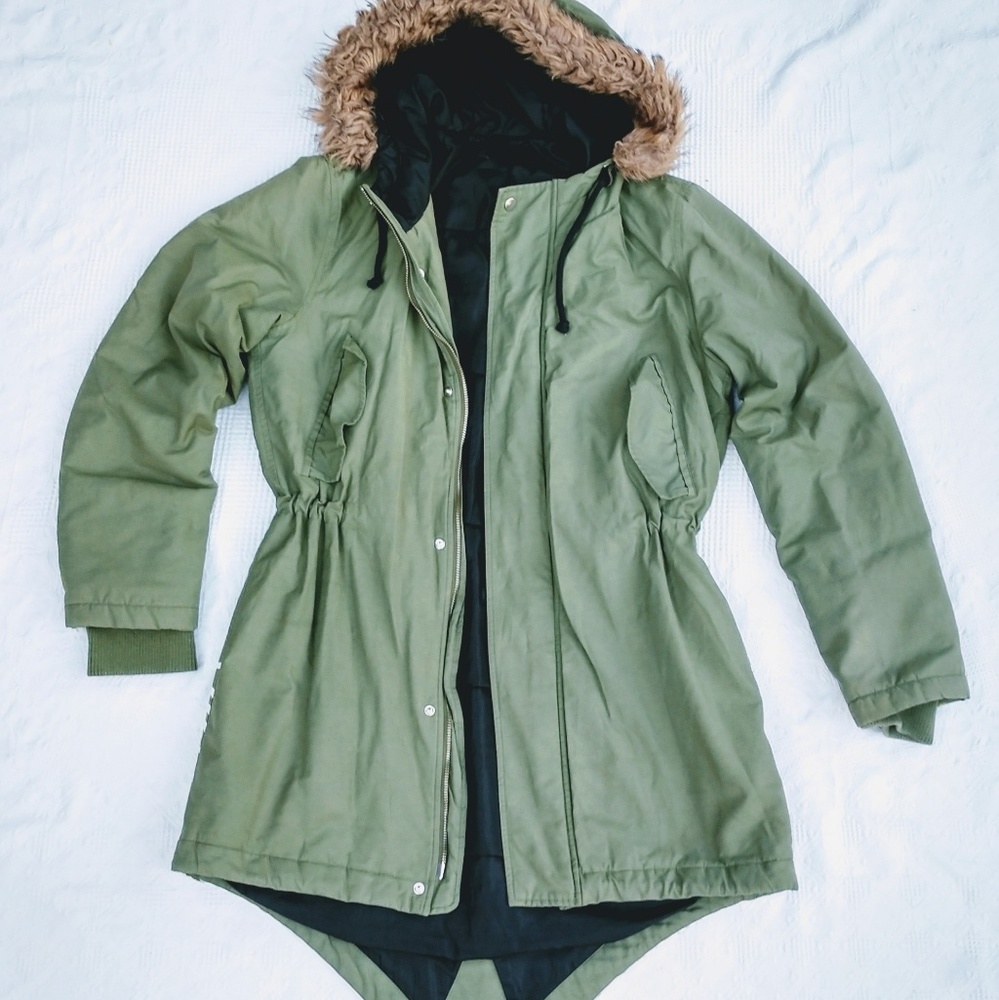 Black Scale army jacket Large military